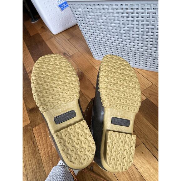 L.L. Bean Boots Tan Brown Made in USA Duck Boots Woman’s Size 6 Mint Condition - Picture 6 of 6